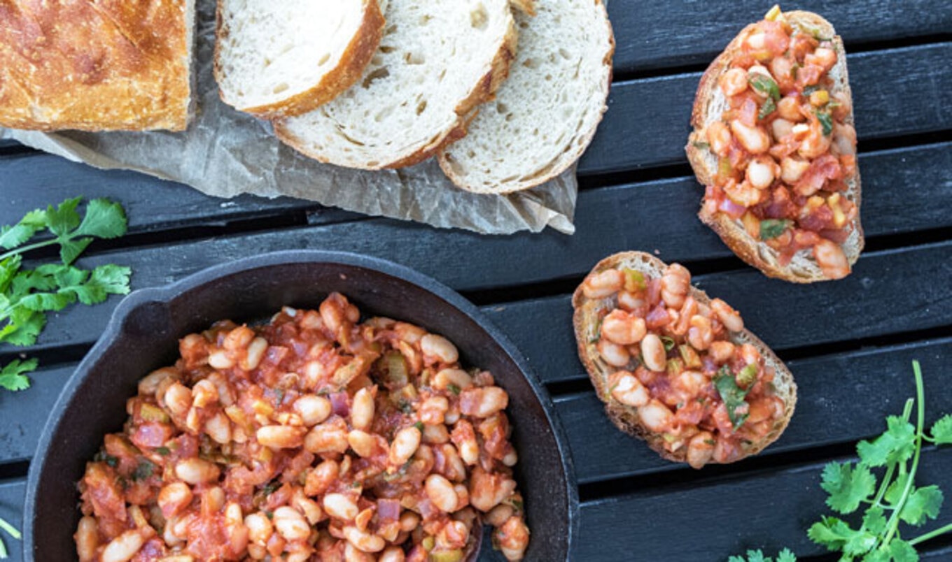 Smoky Spanish White Beans