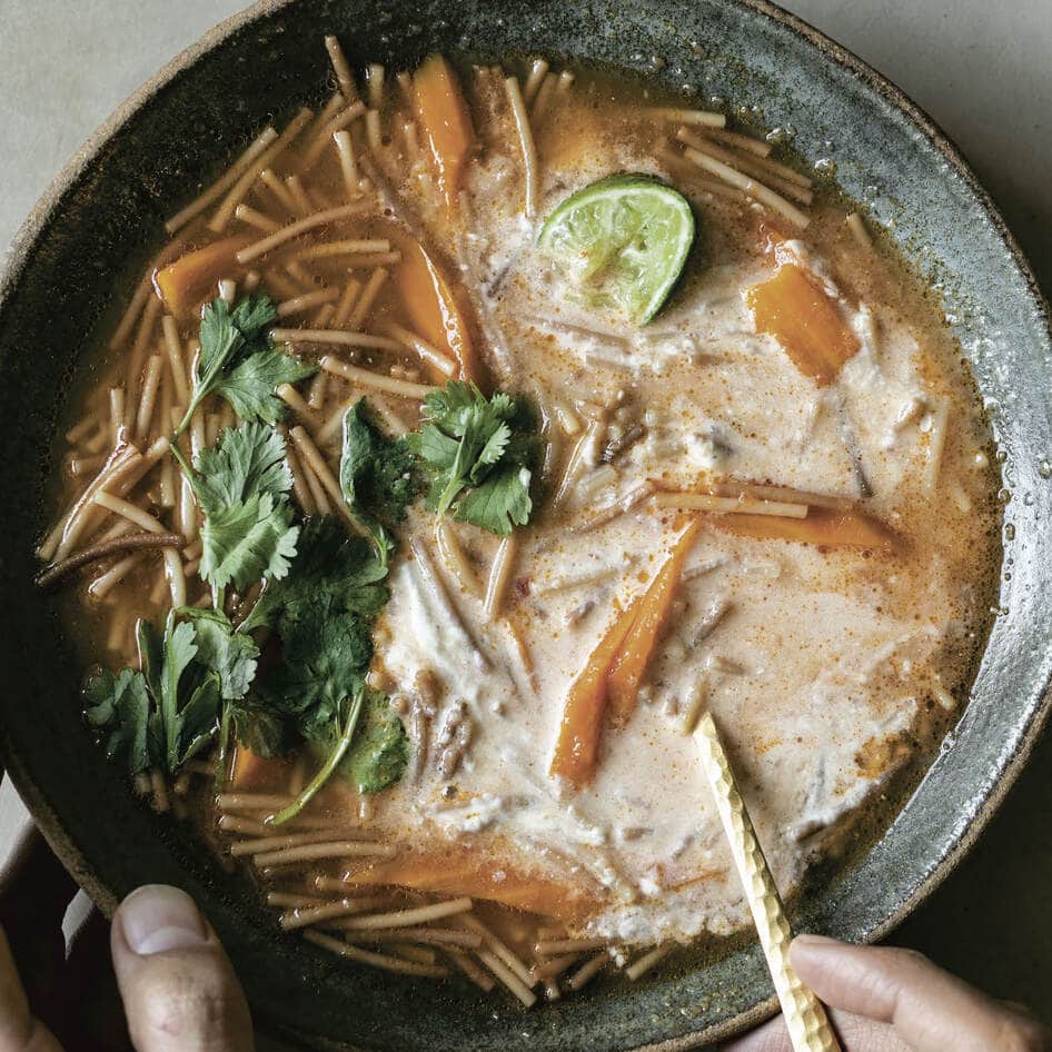 Mexican-Inspired Noodle Soup (Sopa de Fideo)