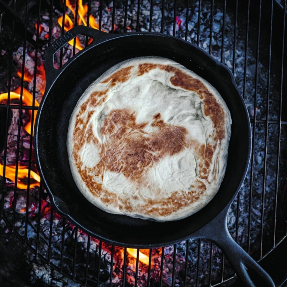 Easy Outdoor Skillet Bread