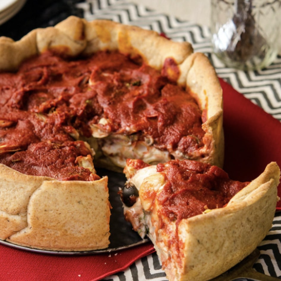 Skip the Windy City, and Make Your Own Vegan Deep-Dish Pizza at Home