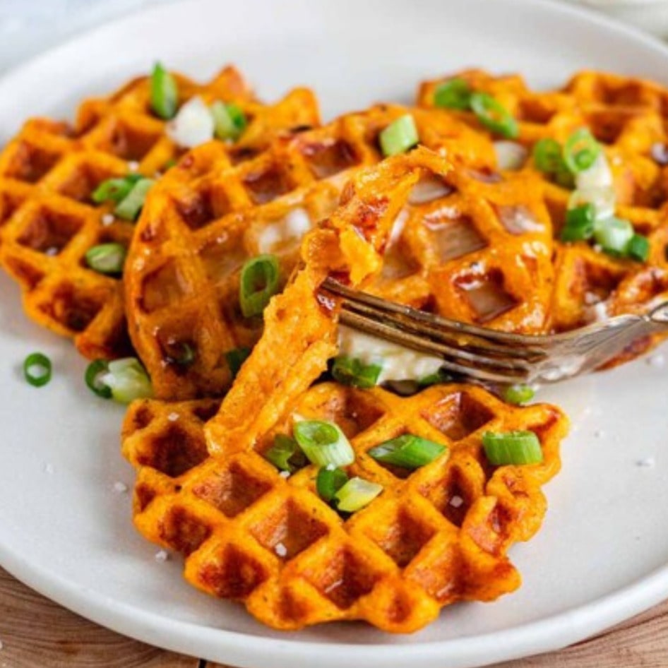 Have You Tried Savory Waffles Yet? From Spinach to Sweet Potatoes, Your New Brunch Favorites