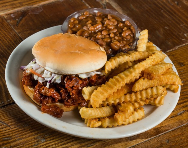  Imagine Vegan Cafe bbq sandwich